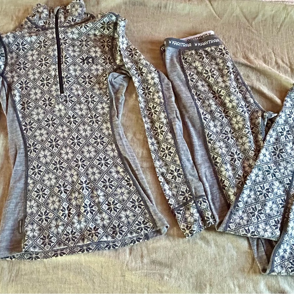 Kari Traa - Set of Long Johns  - Small
